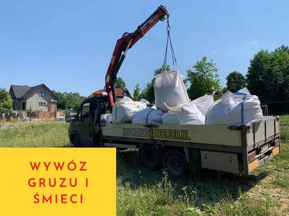 Wywóz GRUZU Śmieci worki BIG BAG Kontenery HDS