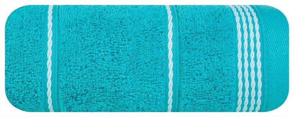 Ręcznik Kąpielowy 50x90 Bawełniany Frotte Mira 08/500 g/m2 Turkusowy