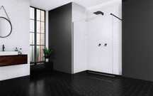 Kabina prysznicowa Walk-In Modo New II Black 200x160cm