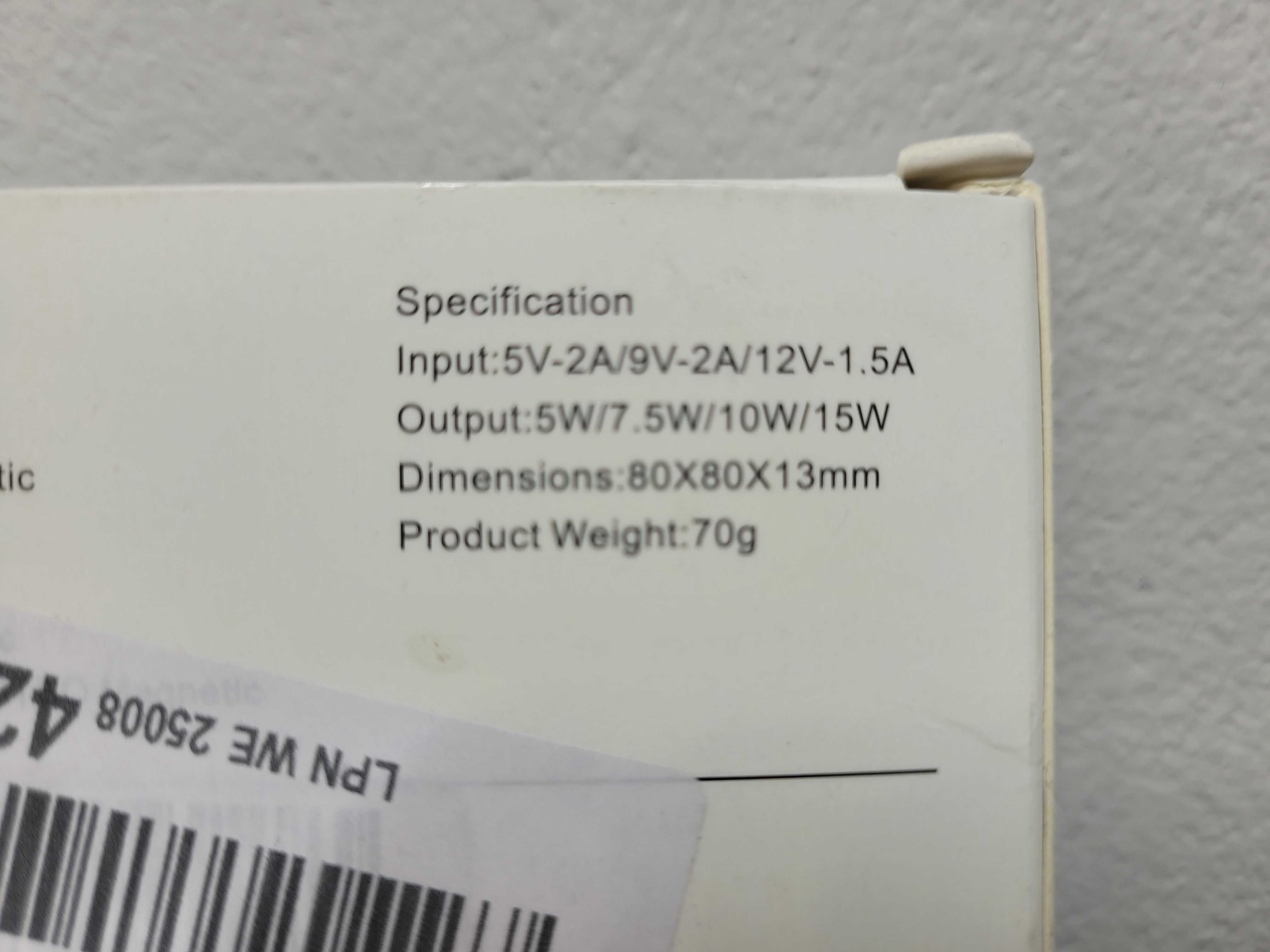 Ładowarka magnetyczna, indukcyjna do Apple iPhone USB C