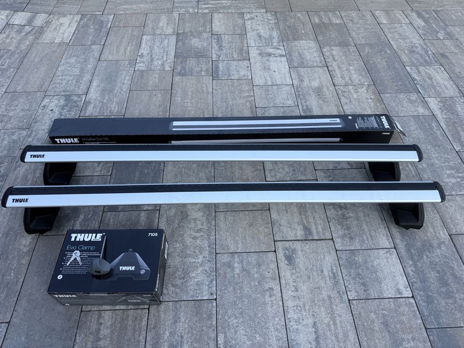 Bagażnik dachowy Thule WingBar Evo 135 VW PASSAT B8 sedan
