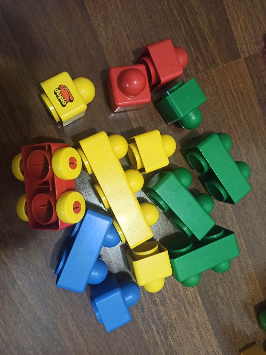 Klocki clementoni gumowe i lego duplo