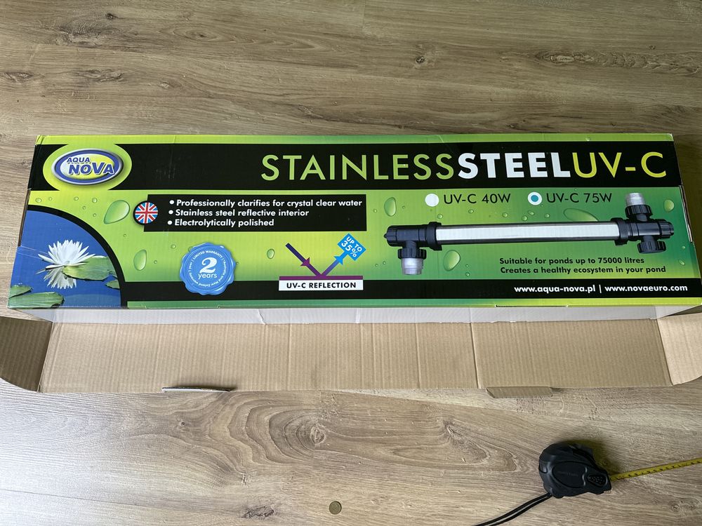 Lampa sterylizator uv-c Aqua-nova 75 Watt używana