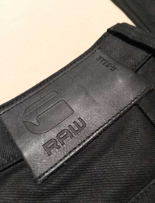 Джинсы "G-Star Raw". Арки. Оригинал. Новые. Чёрные. Размер 33/34.