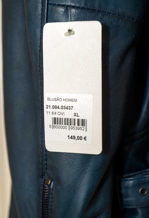 Casaco de Pele Cristiano NOVO com etiqueta !