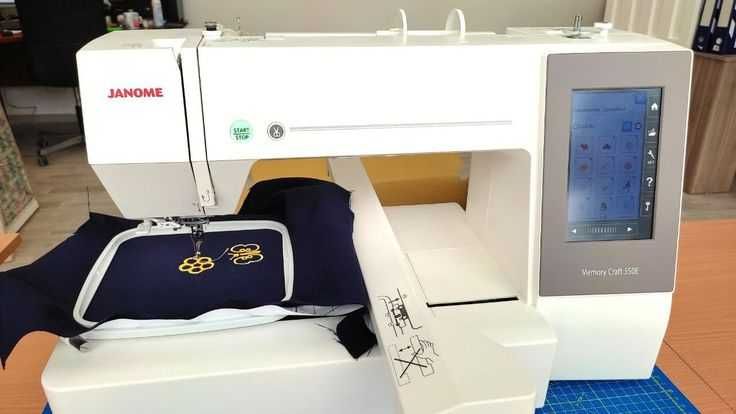 Вишивальна машина janome memory craft 550e