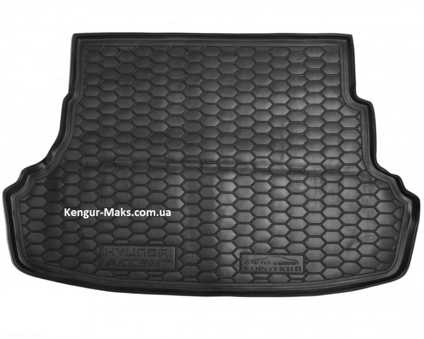 Коврик в Багажник Hyundai Accent _ Creta _ Kona _ Sonata _ IX 35_ гума