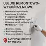 Ukladanie paneli malowanie szpachlowanie  tapetowanie