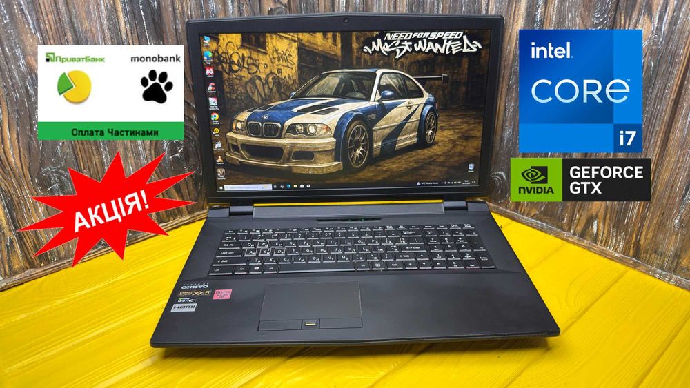 Супер Ціна! Ігровий Ноутбук Clevo P770DM /17.3" FHD IPS/GTX 970M 6 GB