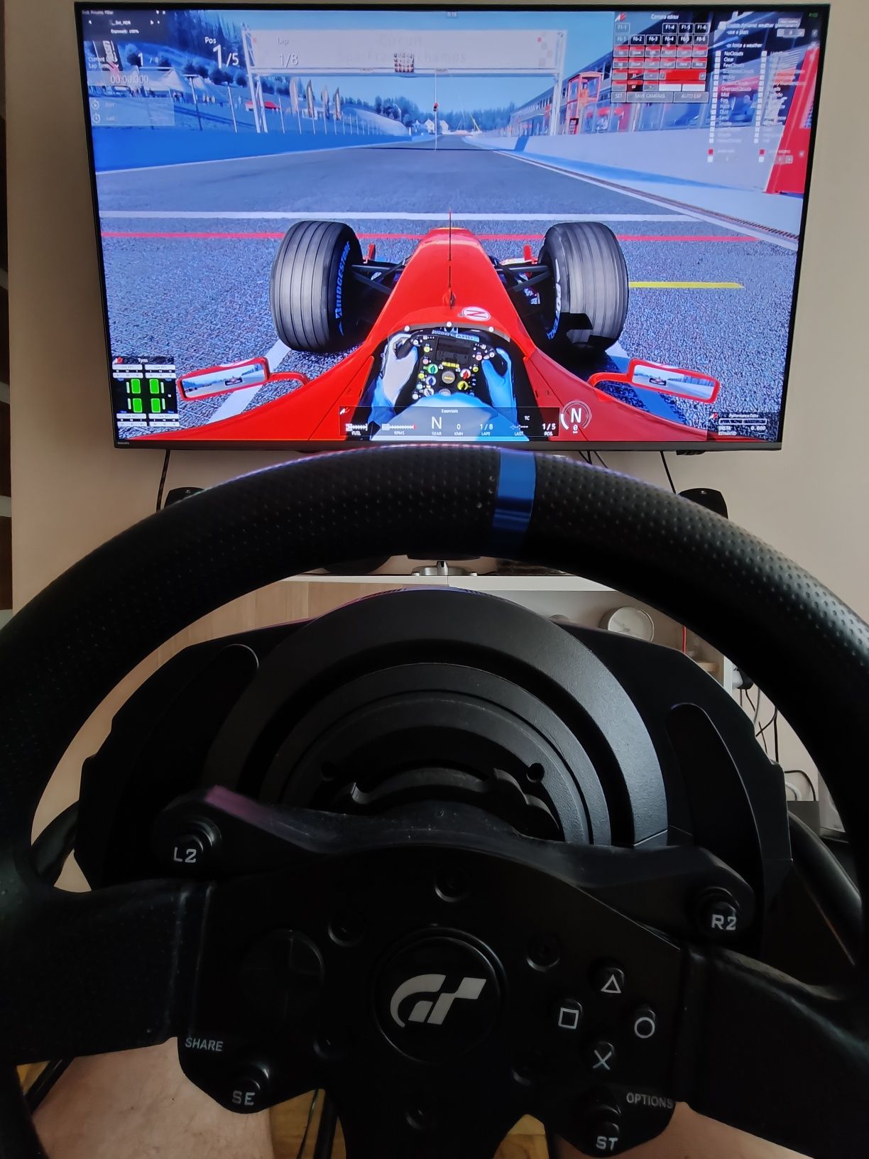 Thrustmaster T300 RS + Next Level Racing GT Lite