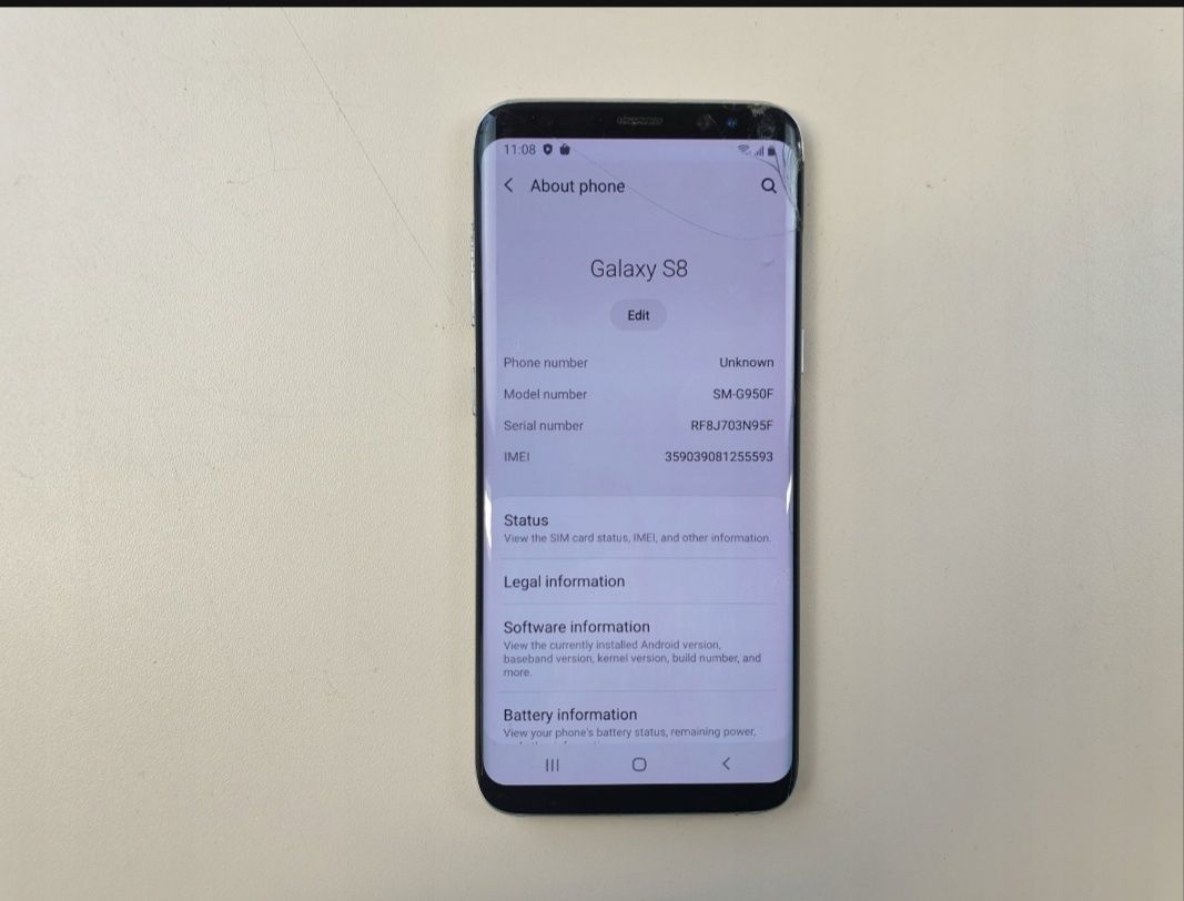 Samsung s8 telefon