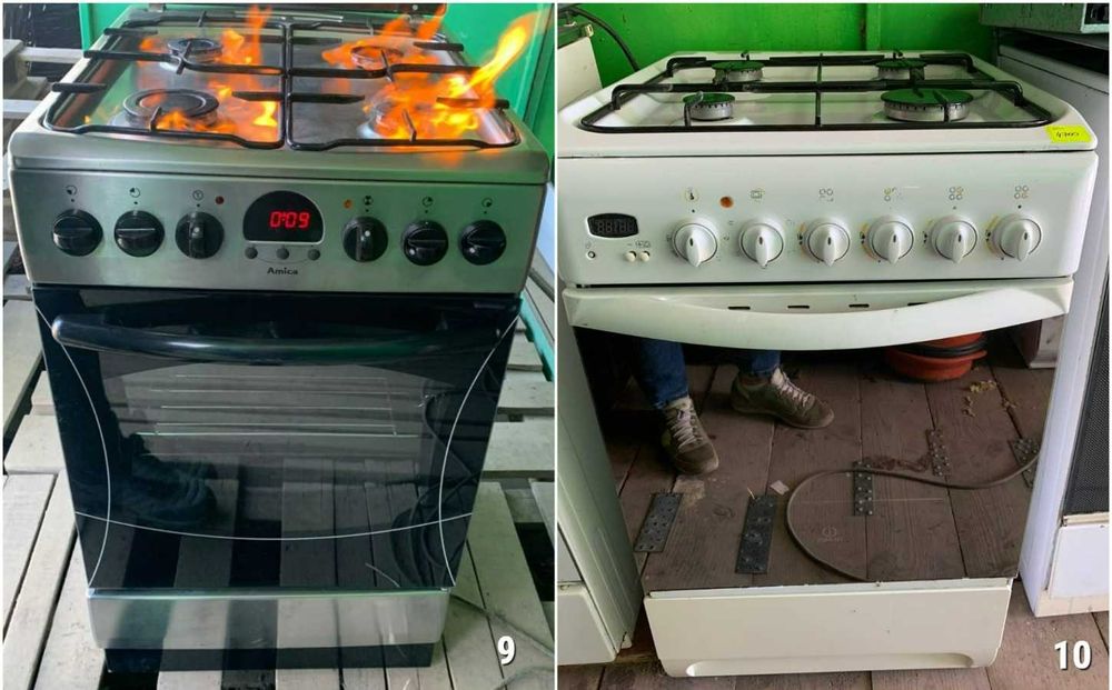 ПЛИТА Газова SIEMENS Bosch 50 60см Гриль Газконтроль Б\у ВСІ МОДЕЛІ