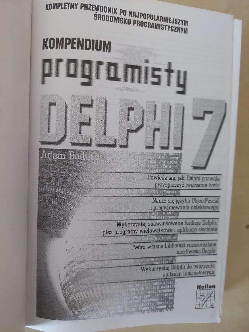Książka DELPHI 7 wyd. Helion