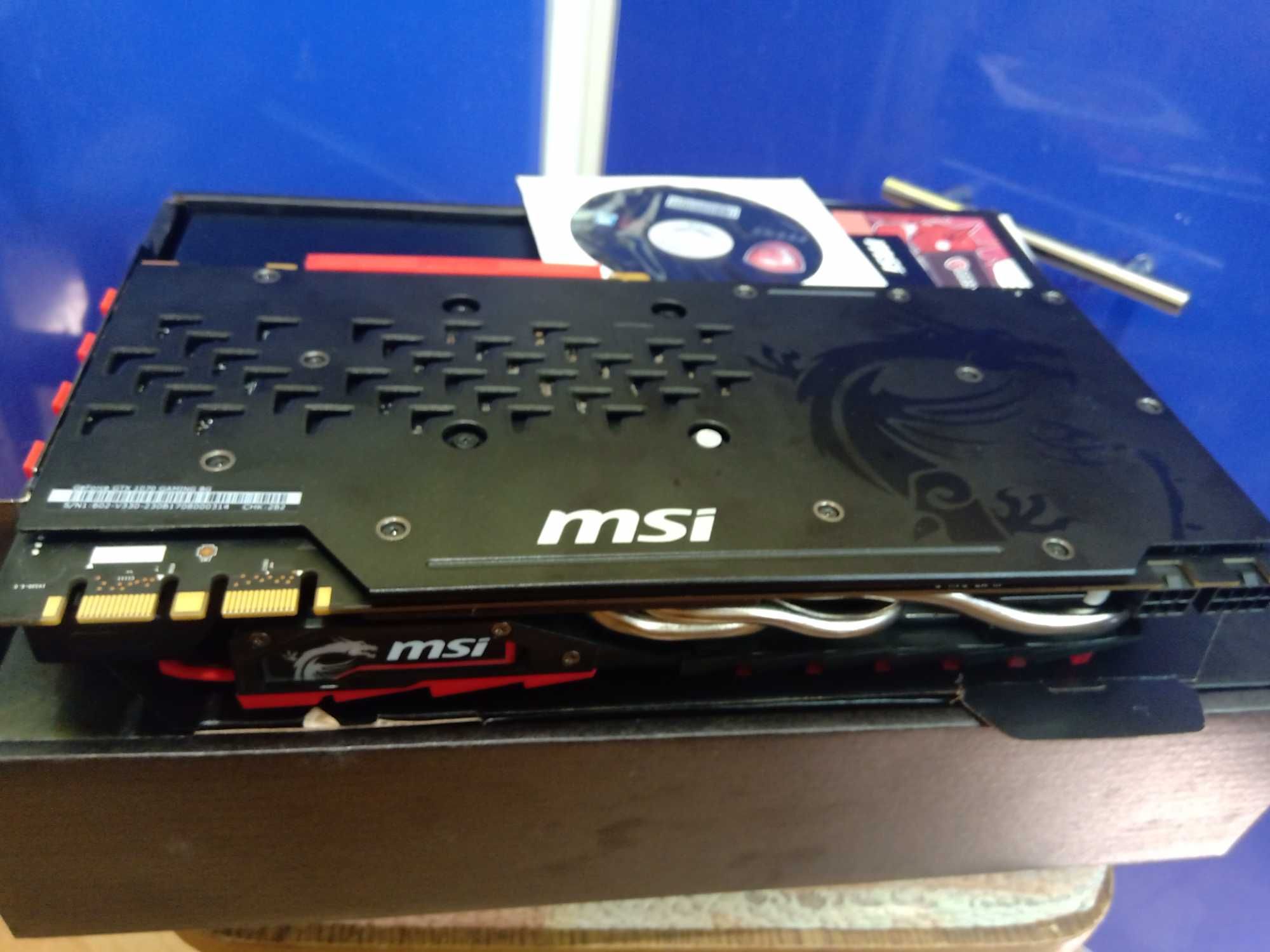 Видеокарта MSI GTX 1070 Gaming