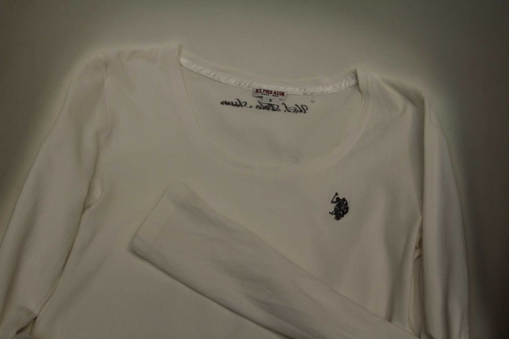 US Polo Assn рр S USPA лонгслив из хлопка