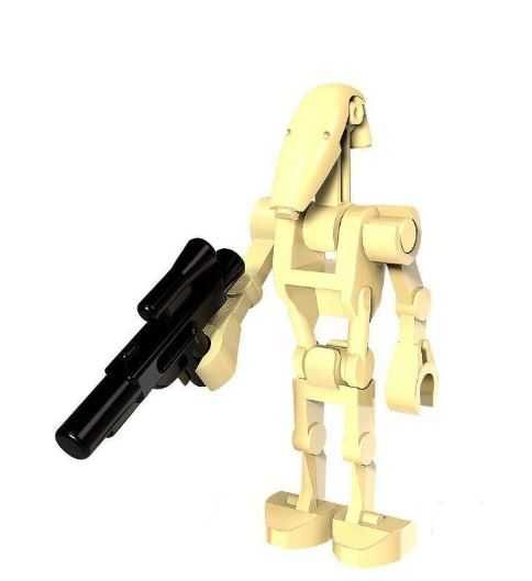 Figurka Star Wars Droid bojowy z blasterem komp. z Lego