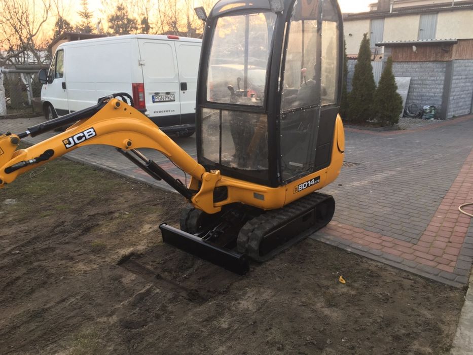 Wynajem minikoparki - kopiesz sam od 1-10ton