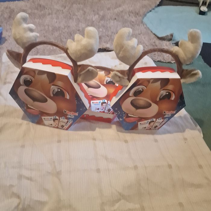 Kinder mix Christmas gifts
