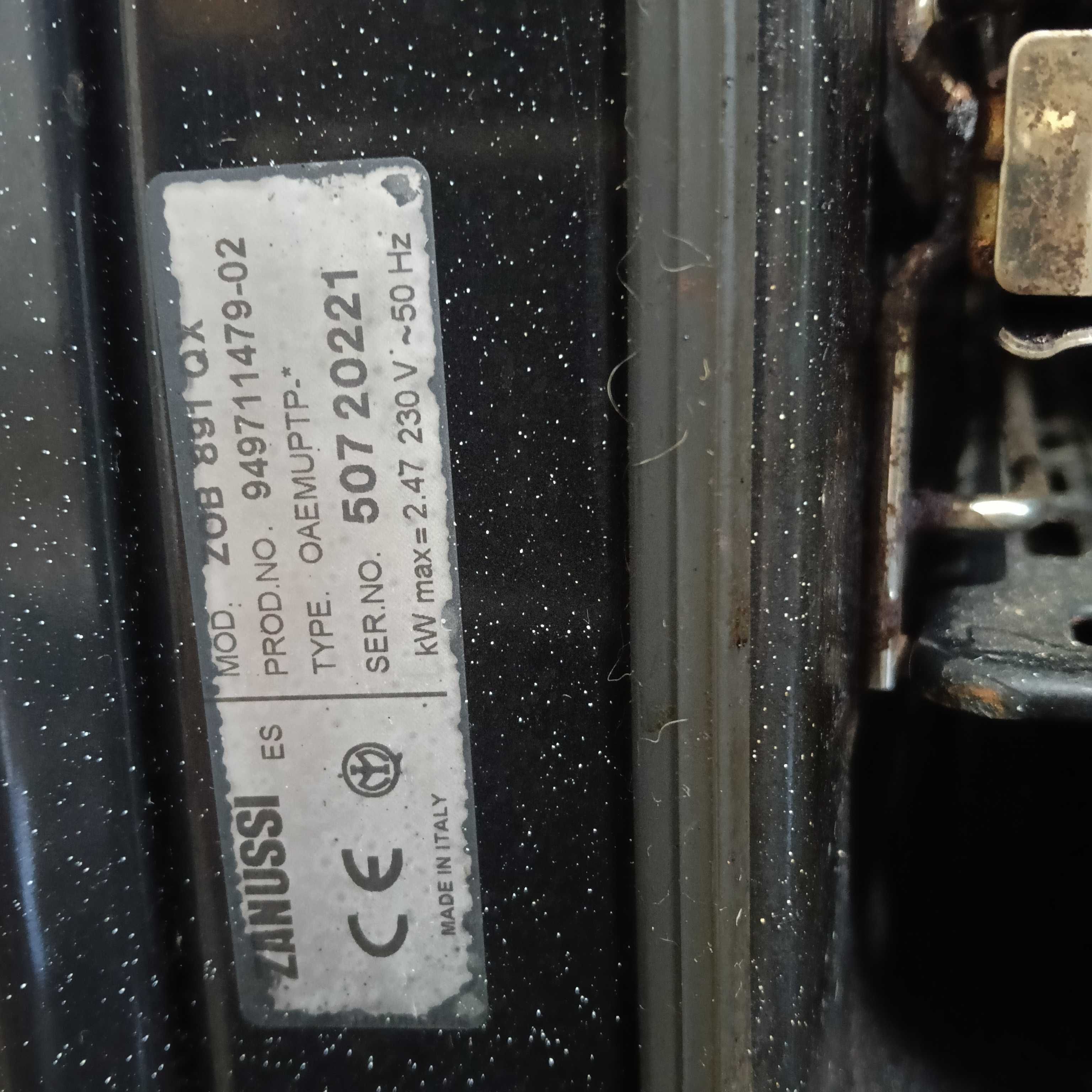 Fogão e forno de encastrar zanussi
