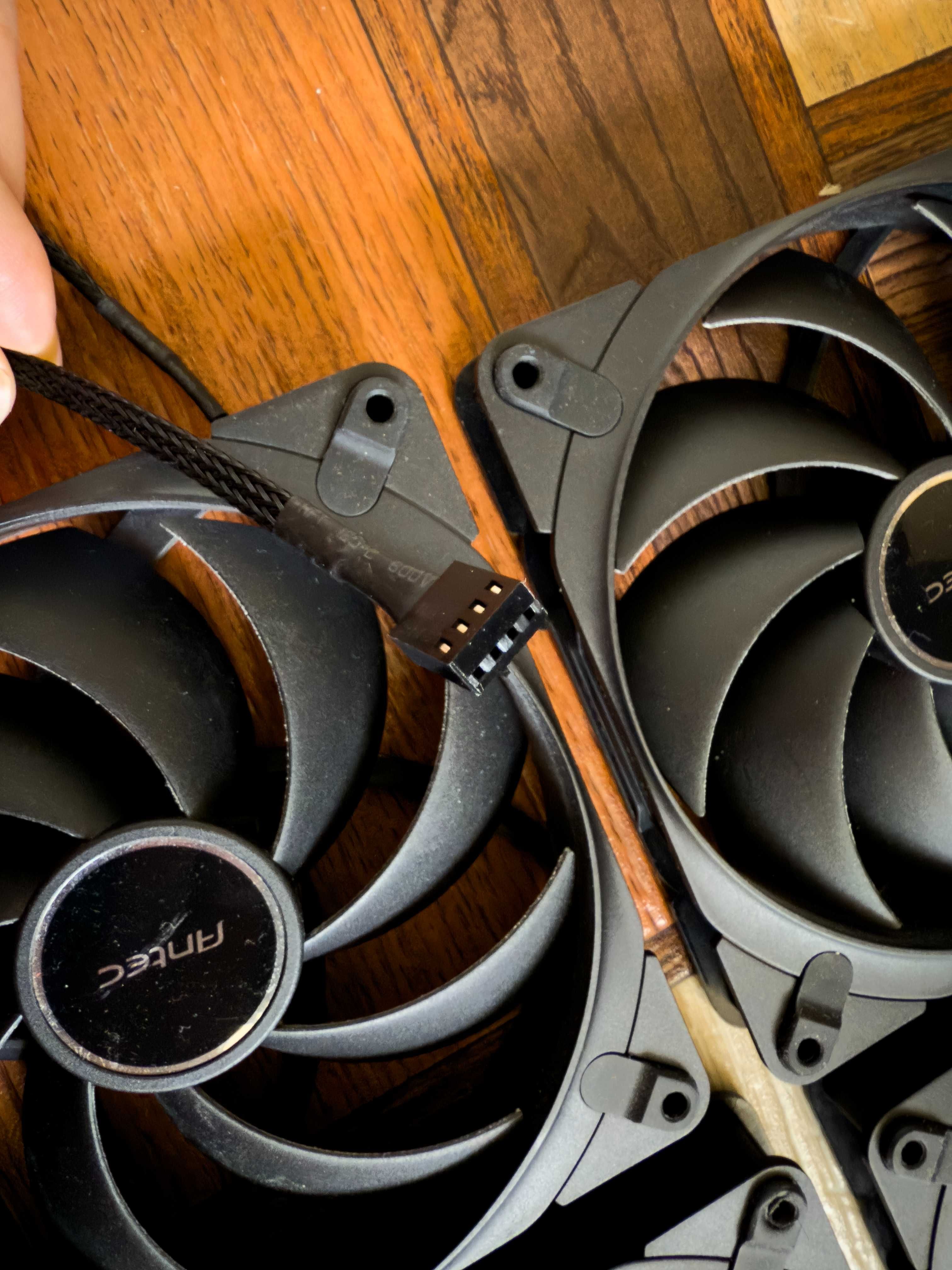 4x Antec Tranquil 140mm PWM Вентилятори. Система охолодження ПК