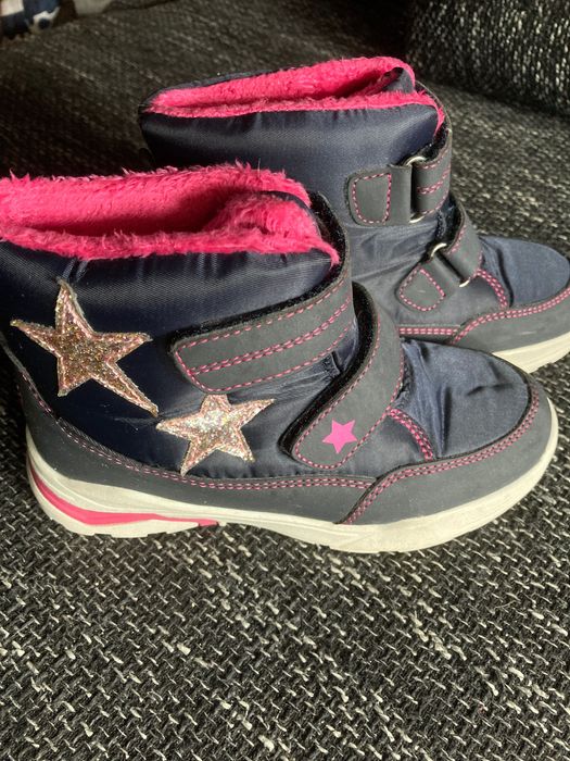 Buty dziewczęce zimowe