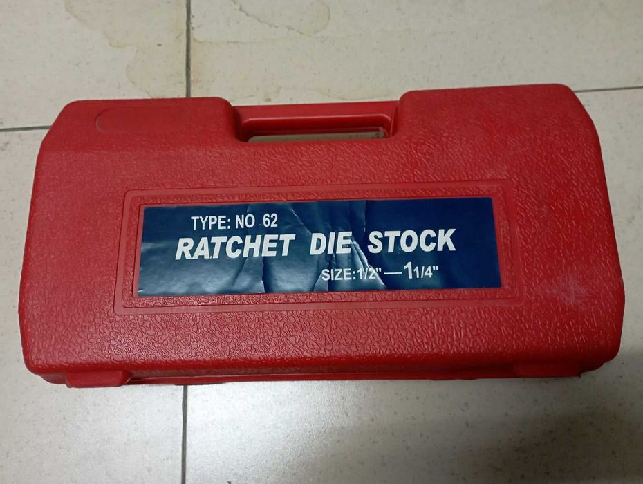 Conjunto de abre roscas - Ratchet die Stock