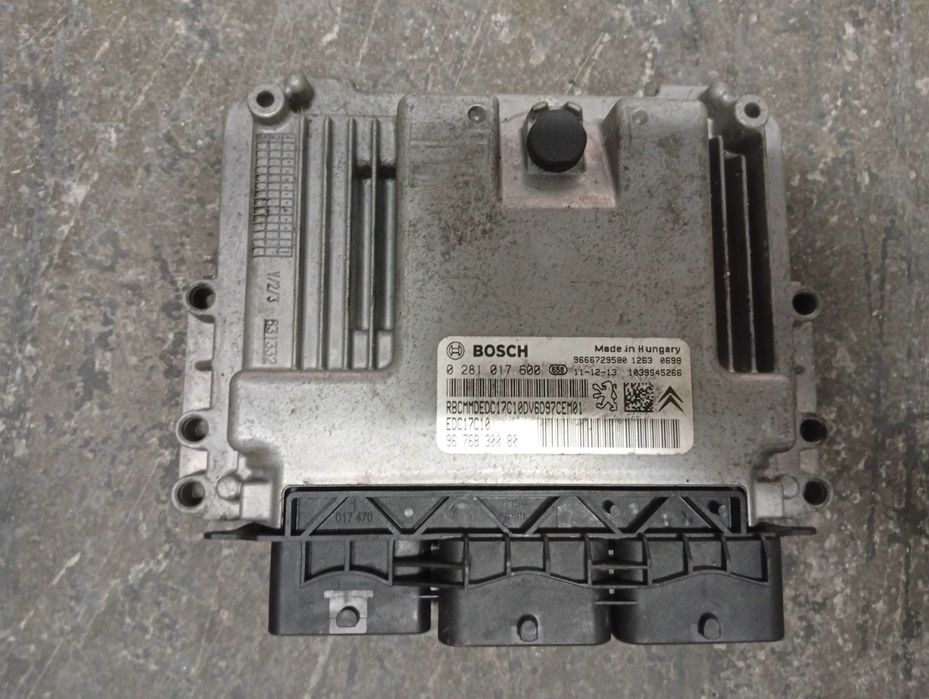 centralina motor citroen berlingo 1.6 hdi edc 17c10