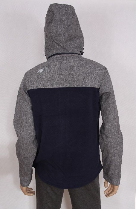 Polar łączony z softshelem 4F granatowy/szary rozmiar L i XL nowy!!