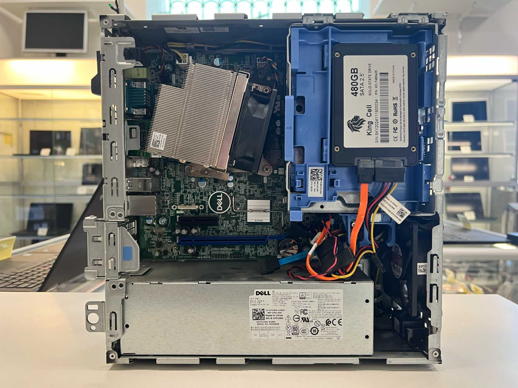 Робоча станція Dell Precision T3430 Xeon E-2146G/16GB/SSD 480GB