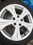 Alufelgi Renault  - 4 szt z oponami letnimi 205/55 R17 95V - używane