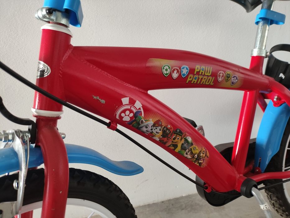Bicicleta criança - Menino - 4-7 Anos - Patrulha Pata