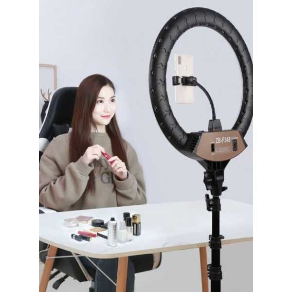 Кольцевая LED лампа Ring Light 45 см + штатив и дистанционным пультом