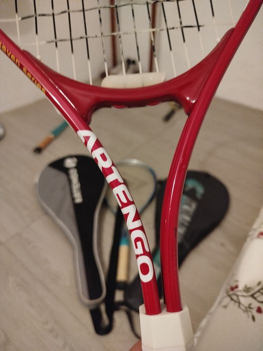 Conjunto raquetes de ténis