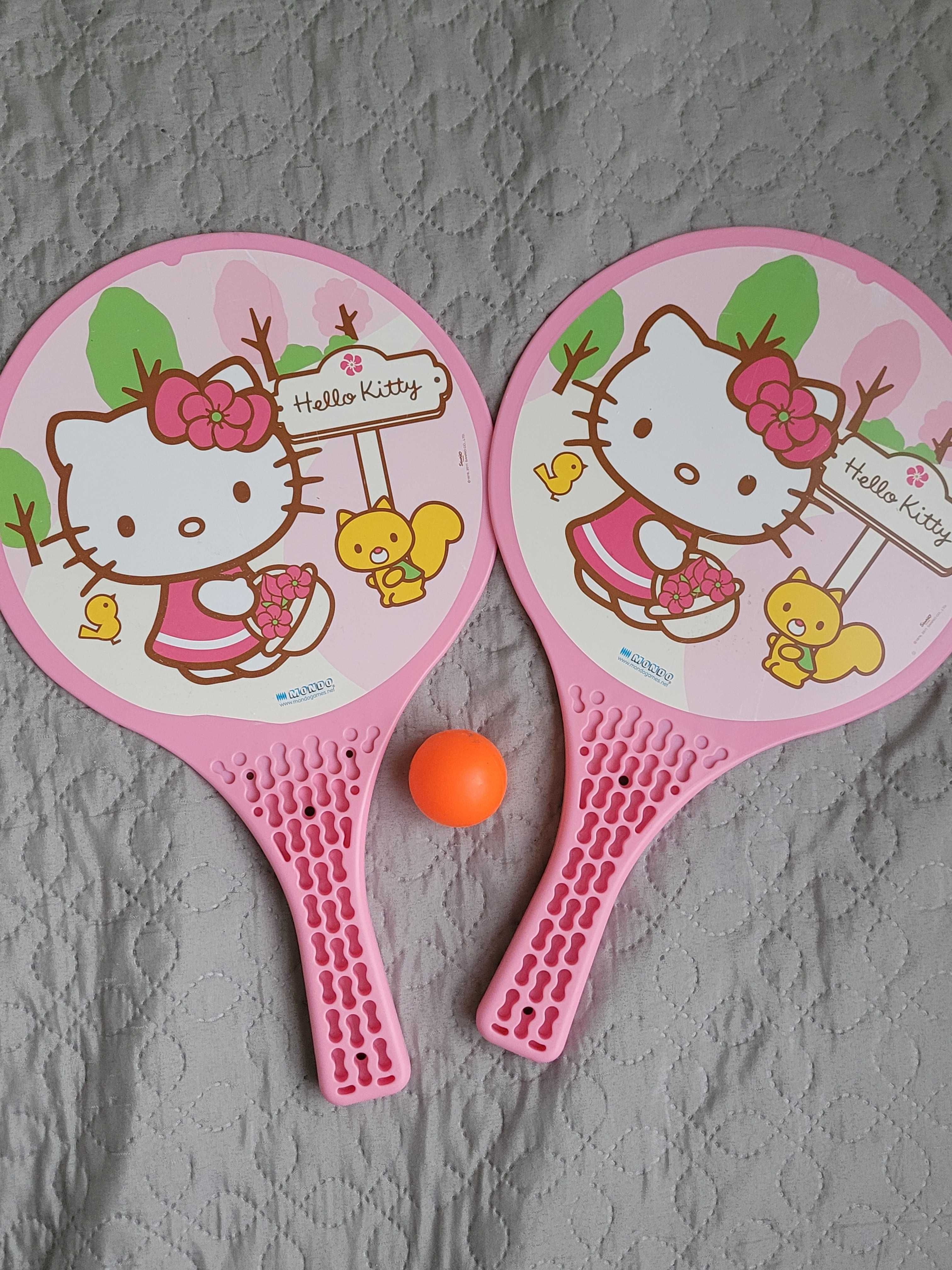 Rakietki do gry Hello Kitty z piłką