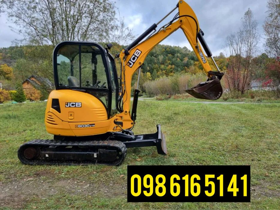 Послуги міні-екскаватора, екскаватор,