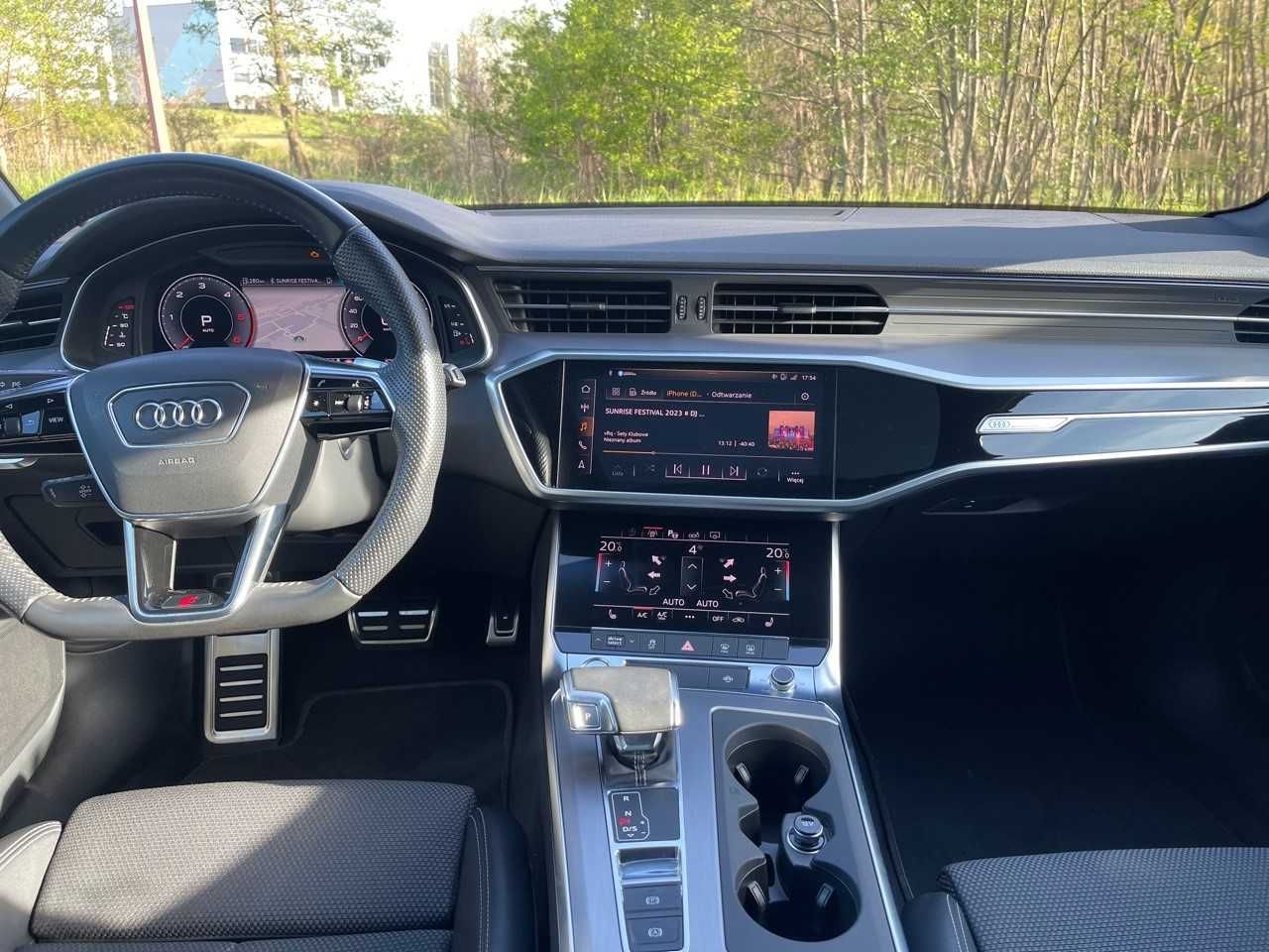 Audi A6 C8 S-line 40 TDI 204km Shadow Line Virtual Cockpit Servis ASO