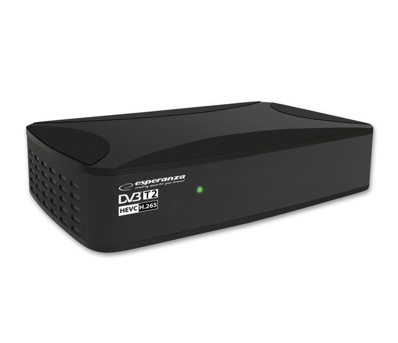 Zestaw telewizji naziemnej tuner cyfrowy DVB-T2 + antena kierunkowa