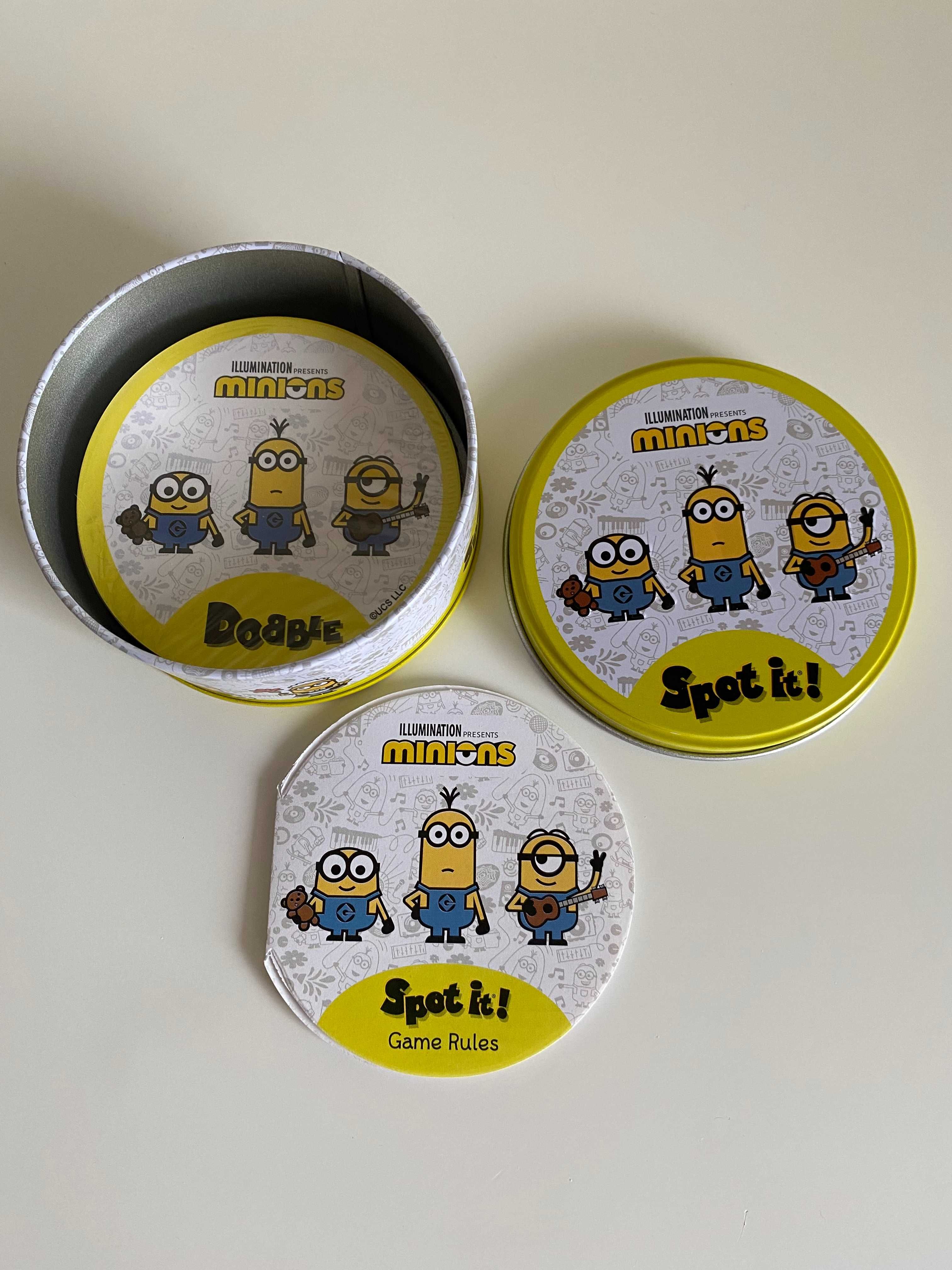 Gra Dobble, spot it minions