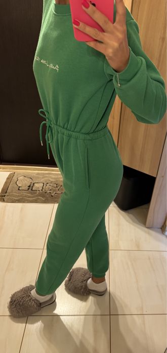 Тёплый женский комбинезон