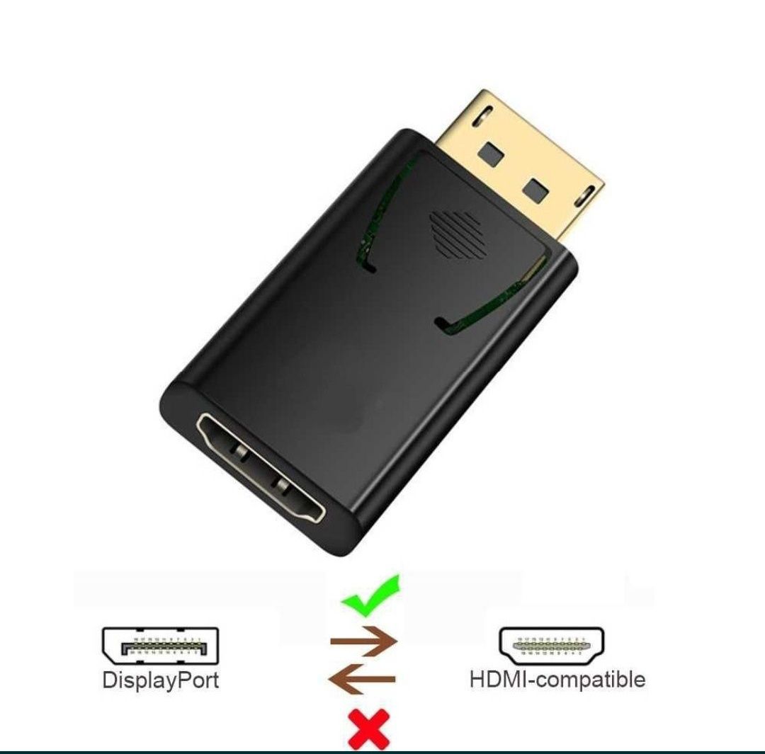 Переходник DisplayPort (DP) - HDMI 4K