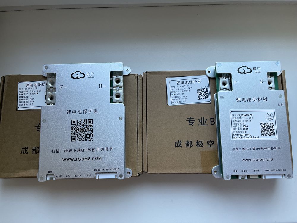 Bms плата JK-BMS 100A, 200А 4s-8s