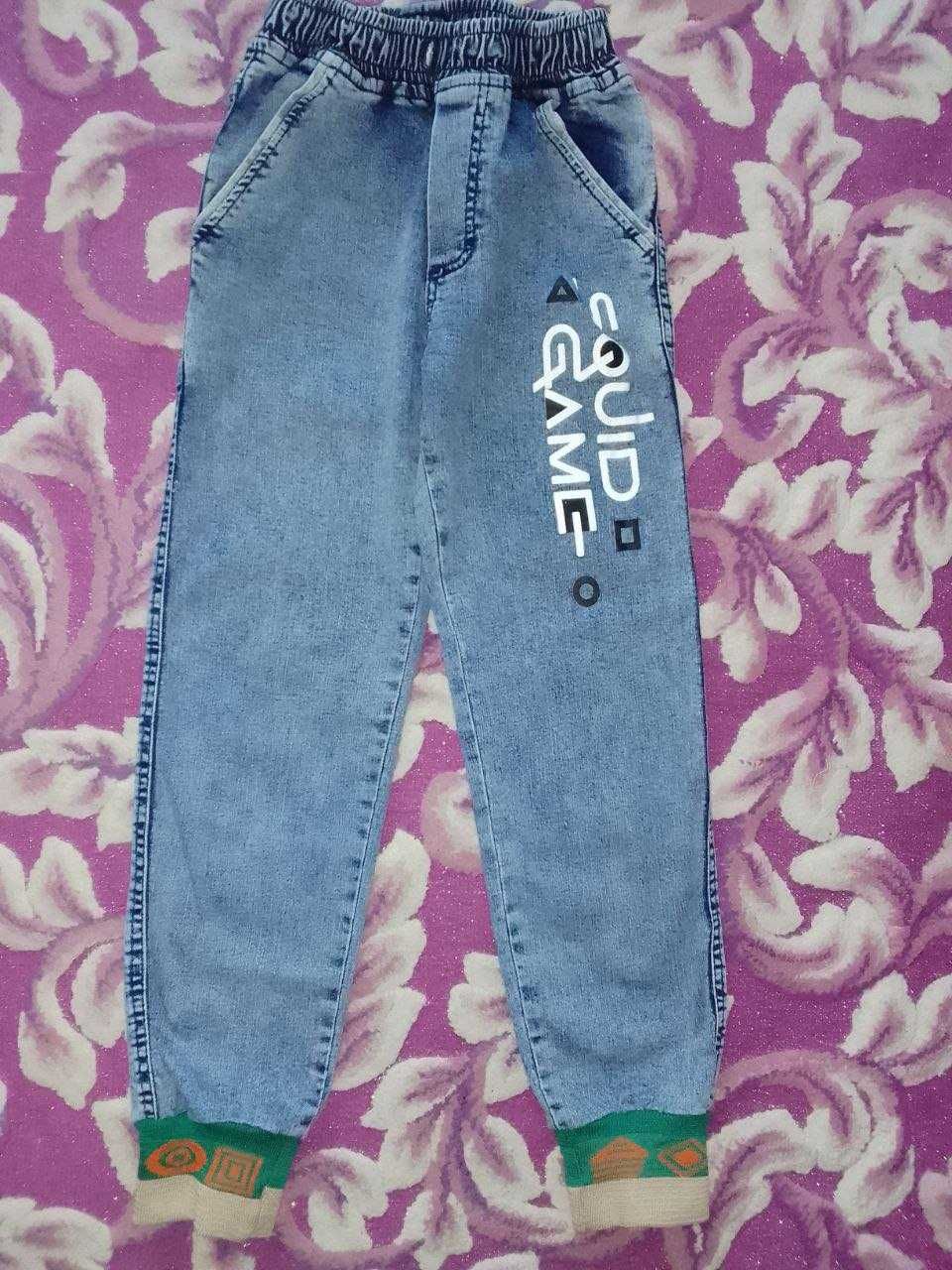 джинсові штани для дівчинки