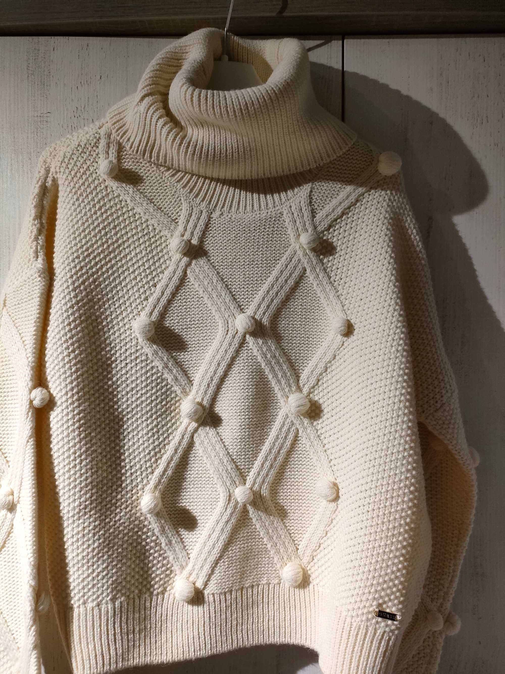 Sweter Guess golf Nowy z metką Pomysł na prezent wyprzedaż