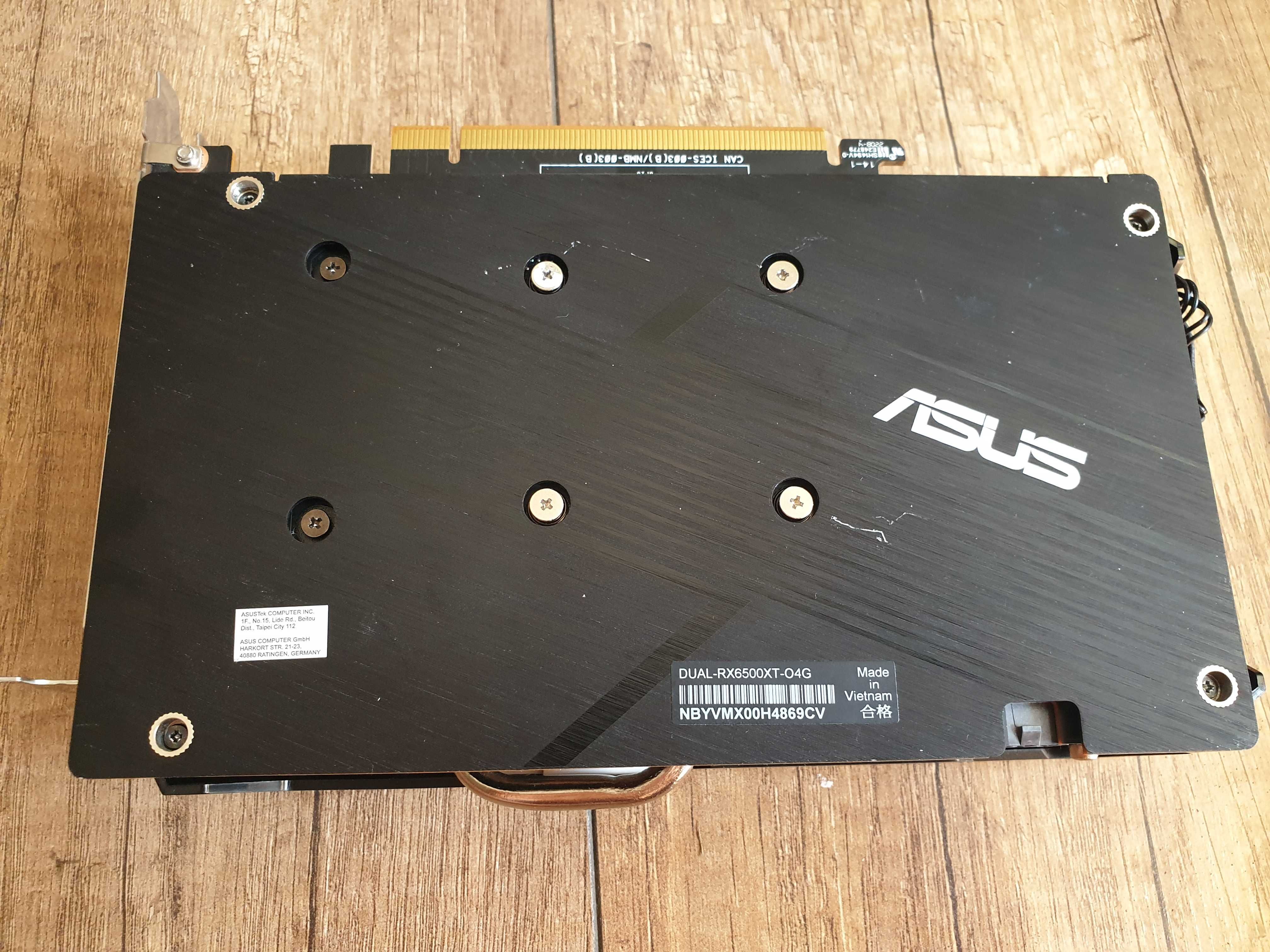 ASUS Radeon RX 6500 XT DUAL OC 4GB GDDR6 – Stan Bardzo Dobry !