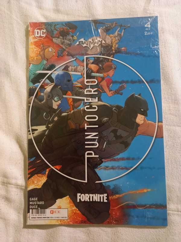 Pack cómics Punto cero Fortnite