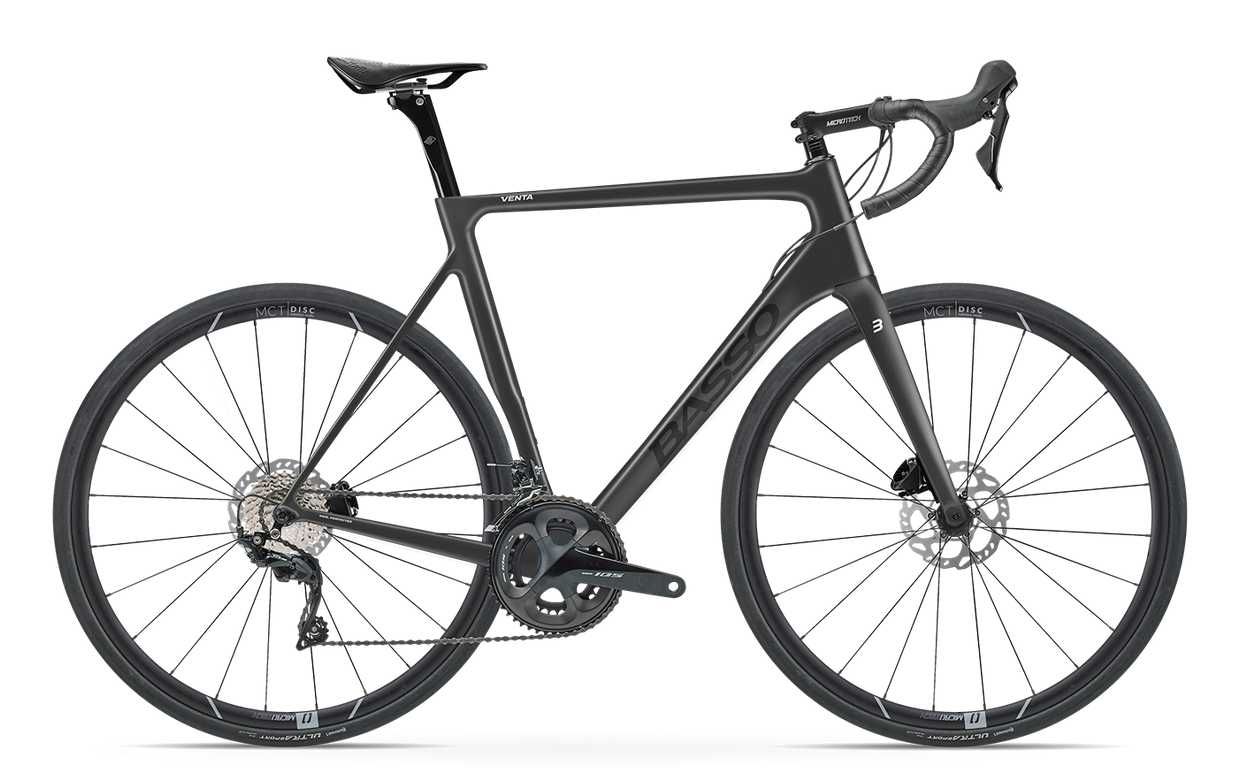 Rower Szosowy Basso Venta Disc Sram Rival Anthracite / 51, szosówka