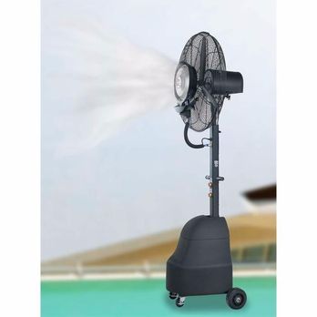 Ventilador de água nebulizada para refrescar terraços e superfícies