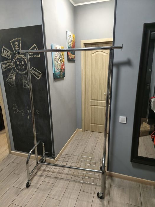 Стойка для одежды вешалка напольная, стійка для одягу, вішалка