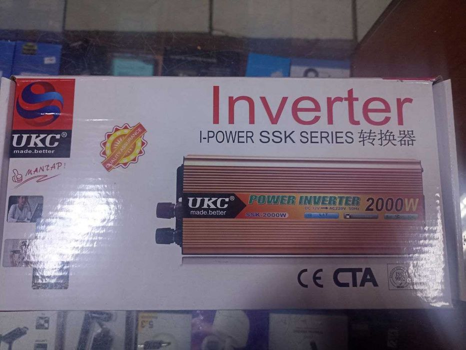 Інвертор напруги 12 220 2000W