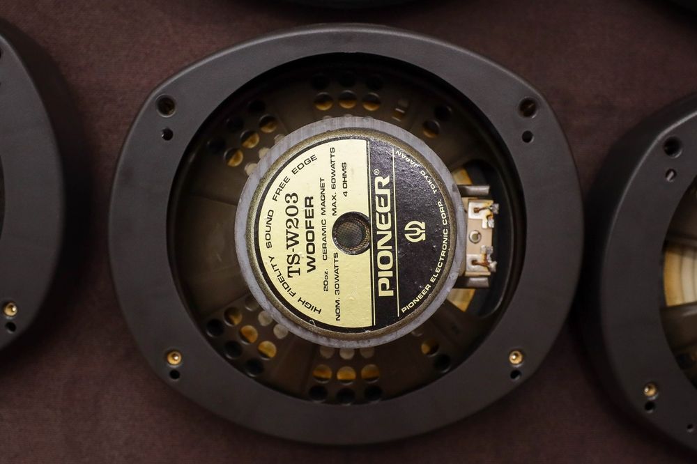 Głośniki Pioneer Vintage plus wzmacniacz
